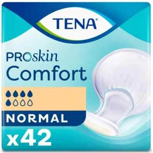Tena Proskin Comfort - 1 Confezione da 42 Tamponi per Incontinenza Normale/1250ml Assorbente - Foto 1 di 4