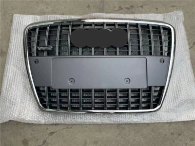 Para Audi A8 S8 D3 2006 2007 2008 2009 2010 Parrilla Marco Cromo Gris Tira Parrilla Foto 1 de 4