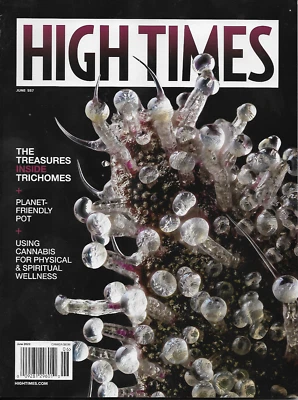 HIGH TIMES MAGAZINE JUNE 2022 INSIDE TRICHOMES - Image 1 of 2
