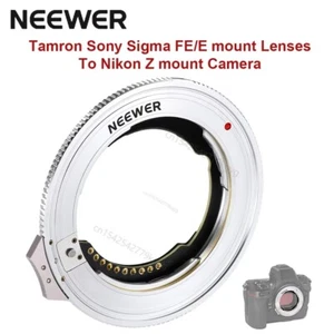 NEEWER NW-ETZ Pro Auto focus Lens Adapter For Sony EF/E Lens to Nikon Z-Mount - Picture 1 of 8