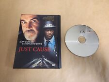 Just Cause DVD Good Condition with Sean Connery and Laurence Fishburne Snap Case