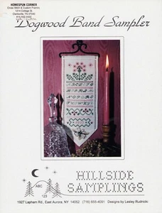 Cross Stitch Embroidery RARE Dogwood Sampler Hillside Samplings Trees UNUSED - Picture 1 of 3
