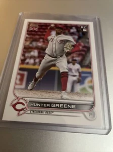 2022 Topps UK Edition Baseball Hunter Greene RC Rookie Card #148 (M1) - Picture 1 of 2