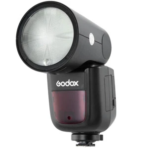 Godox V1 Rundkopf TTL HSS magnetische Halterung dedizierter Hot-Shoe Speedlite Flashgun - Bild 1 von 50