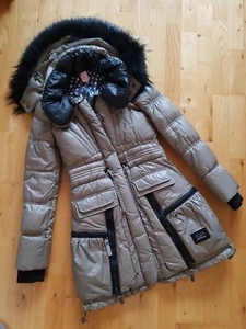 SPORTALM Daunenmantel / Wintermantel / Parka mit Echtfell in Größe 34 - Bild 1 von 9