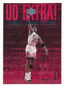 MICHAEL JORDAN 1999 UPPER DECK EXTRA #UDX RETIRES CHICAGO BULLS MINT - Picture 1 of 2