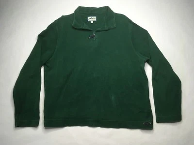 Pendleton Mens 1/4 Zip Long Sleeve Pull Over Sweater, Green, Medium, O - Image 1 of 4
