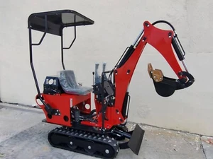 Mini Escavatore Cingolato 10 q Diesel 10 HP 360° Rotazione Sped. Gratis CE - Imagen 1 de 4