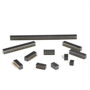 2mm Pitch 2/3/4/5/6/7/8/10Pin-40 Pin Female Double Row Straight Pin Header Strip - Picture 1 of 16