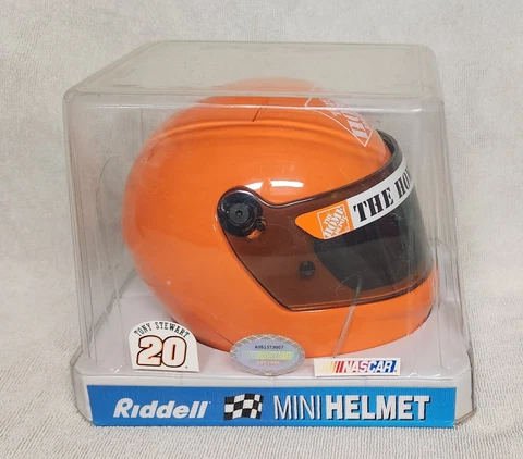 Tony Stewart #20 Home Depot Mini Helmet Riddell Cover