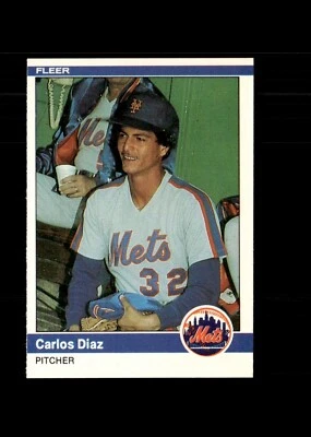 1984 Fleer - Carlos Diaz #583 - Image 1 of 2