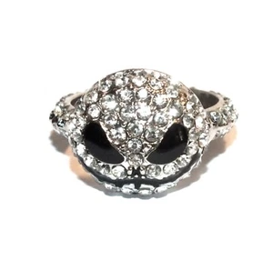 Nightmare Before Christmas Ring Jack Skellington Crystal Accents Size 9 Jewelry - Picture 1 of 24
