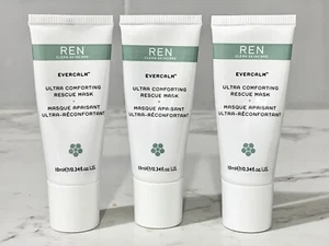 5pc REN Evercalm Ultra Comforting Rescue Mask 0.34oz, 10 ml, travel size (#m1.5) - Picture 1 of 1