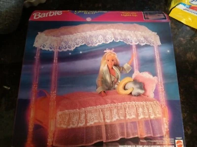 Barbie 1996 Mattel #15327 Glitter and Glow Bed NIB never opened collectable - Image 1 of 4