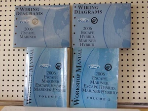 2006 ESCAPE-MARINER-HYBRIDS Paper Service Manuals with Wiring Diagrams - Picture 1 of 1