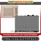 Radiator w/ Transmission Oil Cooler for Dodge Plymouth Colt Eagle Mitsubishi Mitsubishi Colt