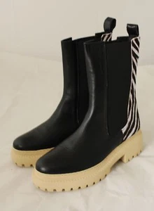 ALBA MODA Damen Schuh Stiefelette Boots Leder schwarz Größe 39 NEU B336 - Bild 1 von 4