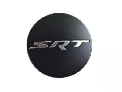 2015-24 Dodge Charger Challenger Durango SRT Black Wheel Center Cap NEW OEM - Image 1 of 2