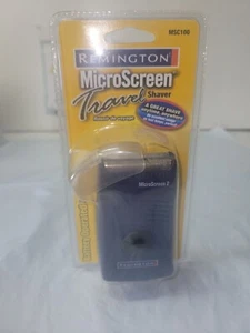 NEW Remington MSC100 MicroScreen 2 Battery Operated Cordless Travel SHAVER, Eb - Picture 1 of 4