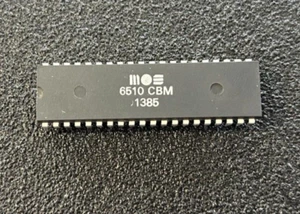 MOS 6510 (1385) CPU Commodore 64 Tested 100% working - Picture 1 of 2