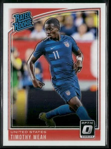 2018-19 Donruss Timothy Weah #198 Optic Rookie NM-MT - Bild 1 von 2