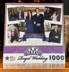NEW Sealed Puzzle Royal Wedding Prince William 2011 Great American Factory USA - Picture 1 of 5