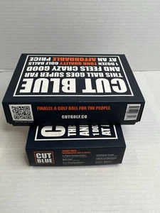 Cut Blue Golfbälle NEU (zwei Dutzend) - weiß - Bild 1 von 9