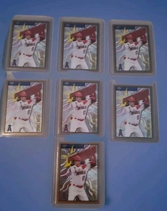 7 Card Lot Shohei Ohtani 2023 Topps Finest Flashbacks Phenoms Los Angeles Angels - Picture 1 of 5