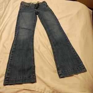 Cowgirl Jeans Mädchen Größe 14 Ariat Real Boot Cut Top Zustand - Bild 1 von 12