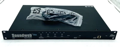 BSS SOUNDWEB LITE 3088 DIGITAL AUDIO SYSTEM SIGNAL PROCESSOR w/POWER CORD - Image 1 of 4