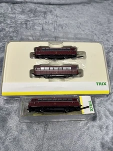 M30 Minitrix Trix Railcar Br 798 Epoch IV N Gauge with Sidecar Br 998 - Picture 1 of 15