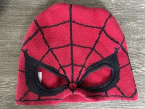 Hanna Andersson Spiderman Spider Man Winter Beanie Hat Mask - M Medium - EUC - Picture 1 of 3