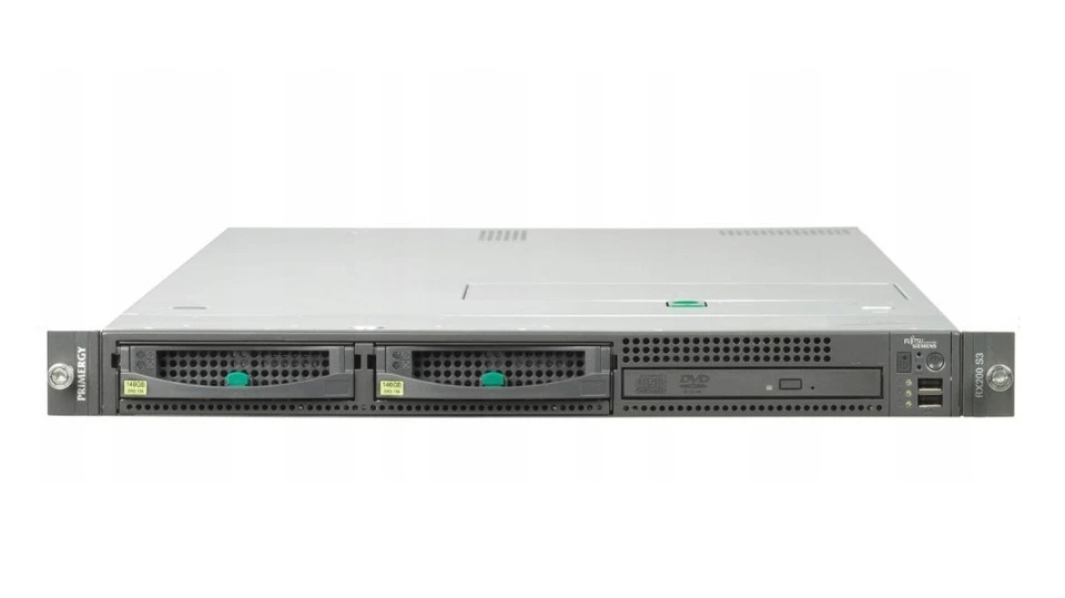 Server FUJITSU RX200 S3 2x5110 1,6GHz 4GB 2xPSU LSI SAS1068 2xLFF - Bild 1 von 1