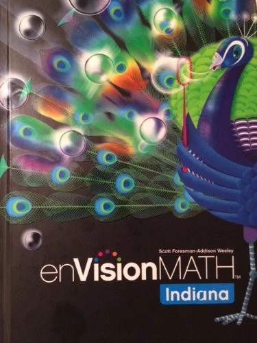 ENVISION MATH, GRADE 5, INDIANA - Hardcover *Excellent Condition* - Image 1 of 1