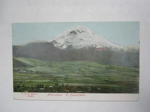 1912 MEXICO AMECAMECA EL POPOCATEPETL - Picture 1 of 2
