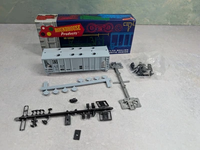 Roundhouse 3226 escala HO 2 bahías tolva cubierta Santa Fe ATSF #82891 KIT LEER Foto 1 de 3