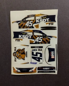 2025 Custom Brad Perez #45 FIU Panthers 1/64 Peel & Stick Decals - Picture 1 of 1