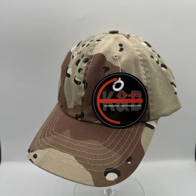Chapéu Ethos Slideback Deserto Camuflagem Ajustável Novo com etiquetas Estilo # KB-LOW - Imagem 1 de 4