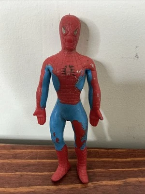 De colección MEGO Worlds Greatest Super Heroes Spider Man Bendy Bend-n-Flex 1973 Foto 1 de 4