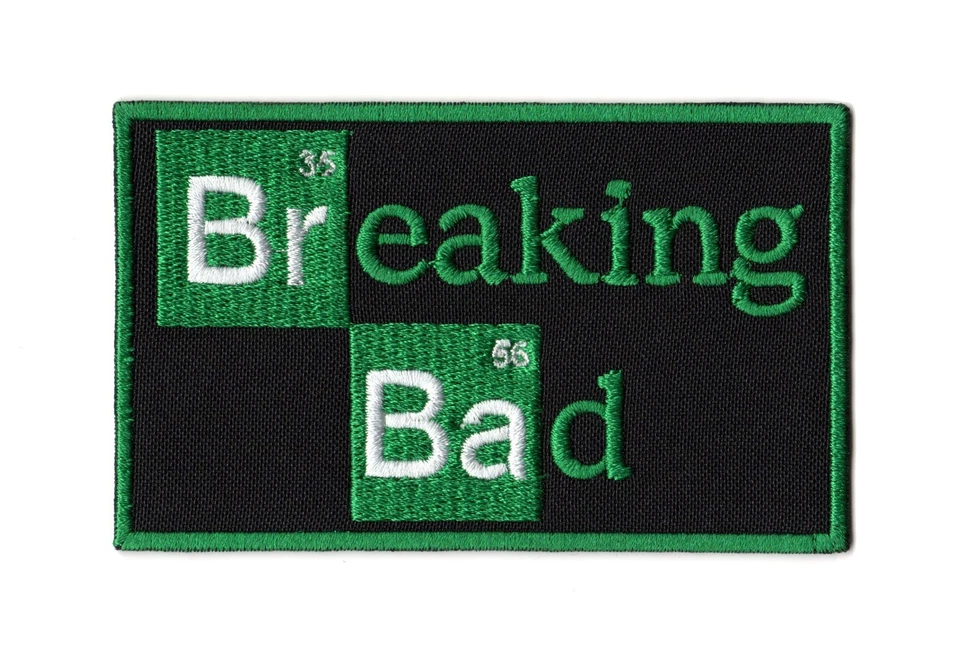 Breaking Bad Patch | Walter White American Crime Drama Netflix TV Series Logo - Image 1 of 1