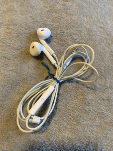 Auriculares Apple Originales 3.5mm Cable Extremo Micrófono Blanco OEM Probado - Imagen 1 de 1