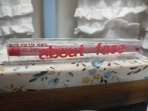 ABOUT FACE Matte Fix Lip Pencil - Talking Backwards - 1.2g - FULL SIZE - NEW - Picture 1 of 1