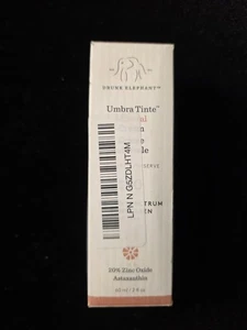 SELLADO - ELEFANTE BORRACHO Umbra Tinta Mineral Crema FPS 30 Protector Solar - 2 oz. 05/26 - Imagen 1 de 5