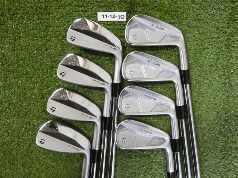 TaylorMade 2024 P7CB/2023 P7MB Mixed Irons 3-P Project X 6.5 X Extra Stiff +.5" - Image 1 of 4