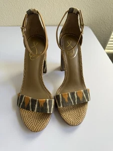 Sam Edelman Yaro Grey Multi Heel Women’s Size 7.5 - Picture 1 of 9