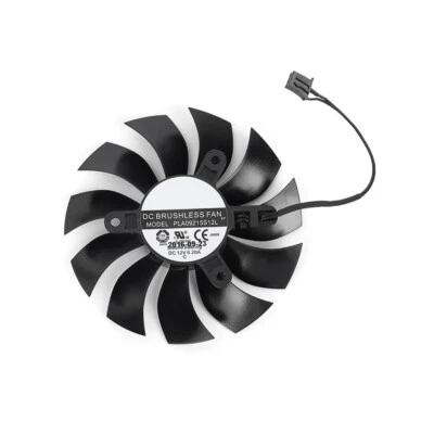 PLA09215S12L 85mm For EVGA GTX 1050 Ti Graphics Card Cooling Fan 2pin - Image 1 of 4