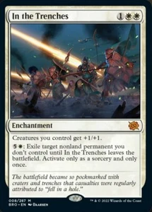 In the Trenches - Foil x1 Magic the Gathering 1x The Brothers' War mtg card - Picture 1 of 1