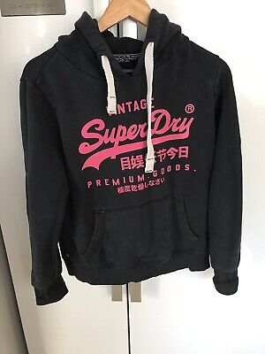 Superdry Hooded Sweatshirt - Size Large - Good Condition • 6.02€