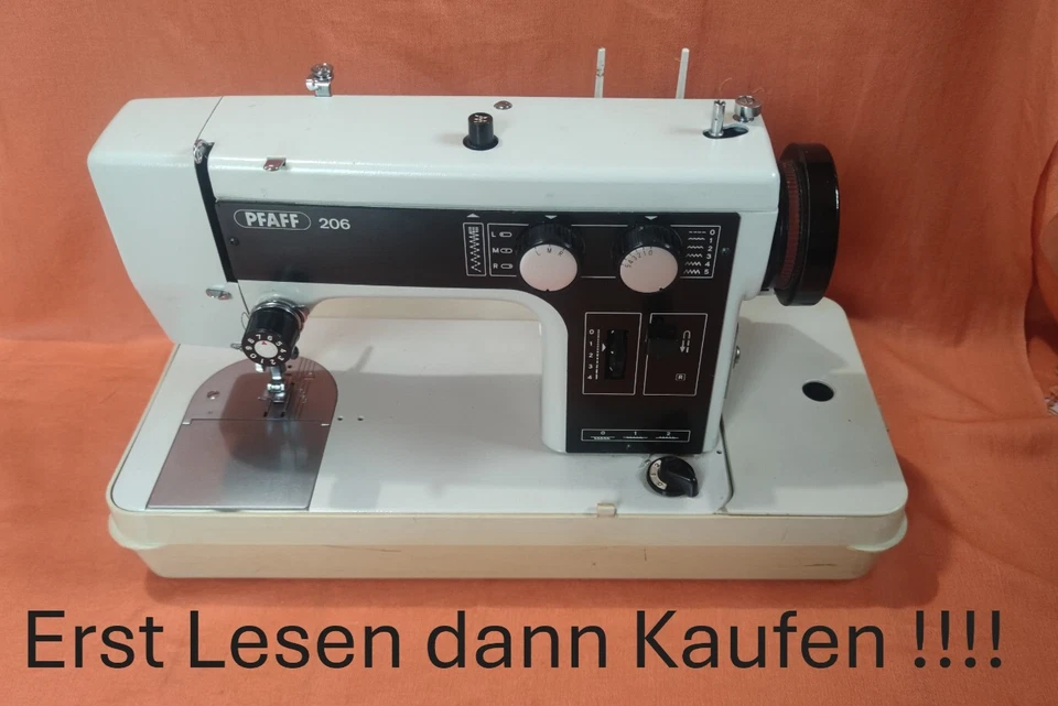 original Pfaff 206 Nähmaschine Stichplatte Nähfuß Spule Greifer Auswahl Ersatz - Bild 1 von 1