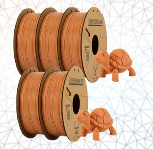 Nieuwe KINGROON 3D filament PLA Zand Kleur nieuwe rol a 1 kilo. - Afbeelding 1 van 4